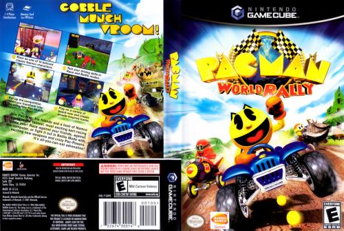 Pac-Man World Rally Cover - Click for full size image